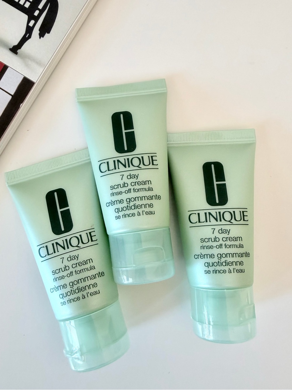 Clinique 7 day scrub cream bundle